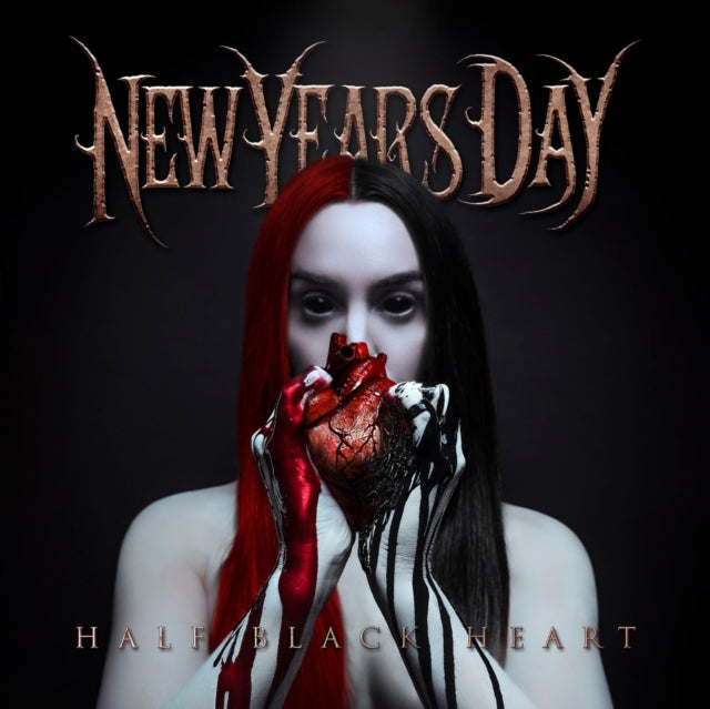 NEW YEARS DAY | HALF BLACK HEART (SILVER VINYL) | VINYL RECORD (LP)