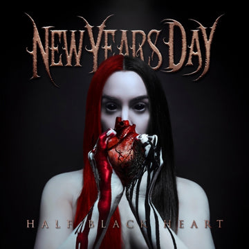 NEW YEARS DAY | HALF BLACK HEART (SILVER VINYL) | VINYL RECORD (LP)