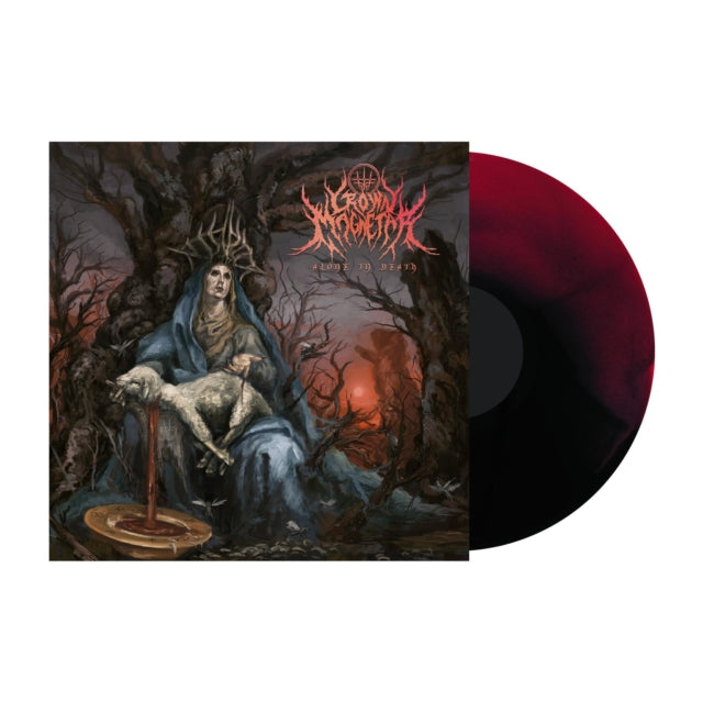 CROWN MAGNETAR | ALONE IN DEATH | VINYL RECORD (LP)