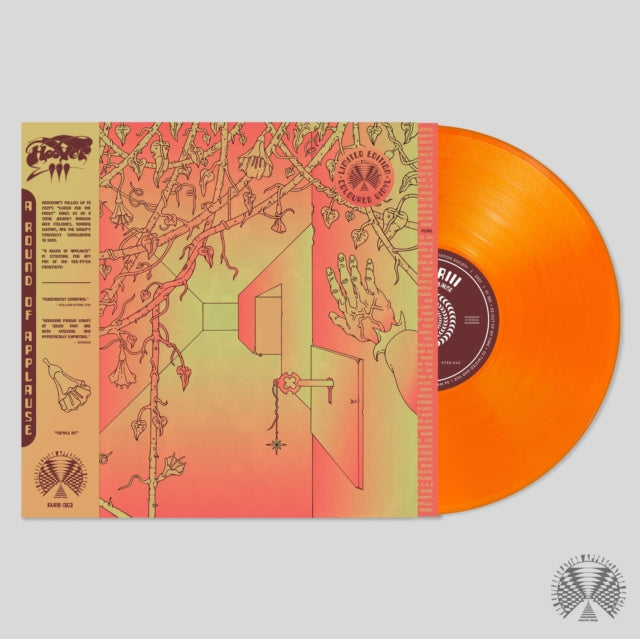 HOOVERIII | ROUND OF APPLAUSEÂ (NEON ORANGE VINYL) | VINYL RECORD (LP)