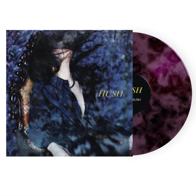 SLOW CRUSH | HUSH (ORCHID & BLCK MARBLE VINYL) | VINYL RECORD (LP)