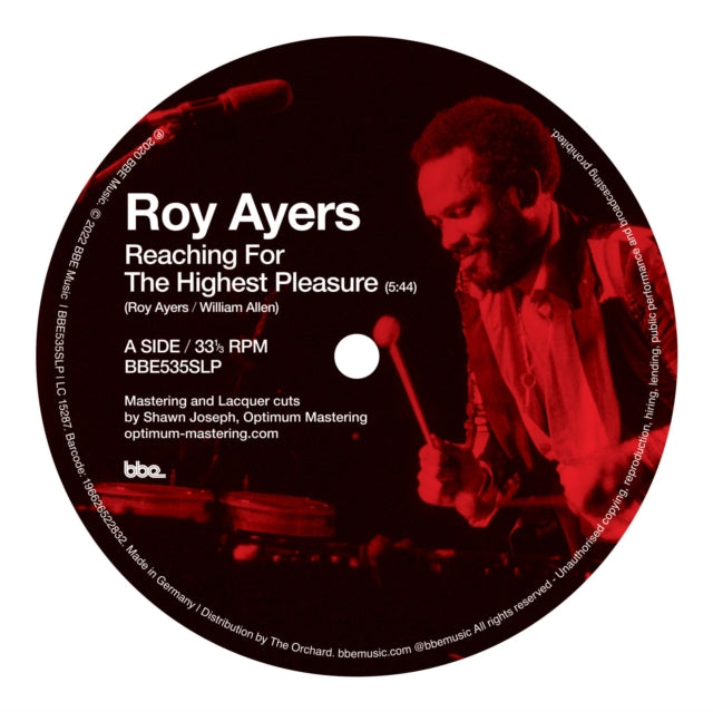 AYERS, ROY | REACHING THE HIGHEST PLEASURE / I AM YOUR MIND PART 2 (PEPE BRADOCK REMIX) | 10IN VINYL