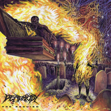 DEADBODY | REQUIEM (CLEAR W/ BLACK SMOKE & WHITE SPLATTER VINYL) | VINYL RECORD (LP)