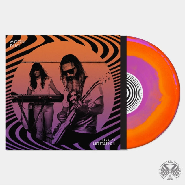 MOON DUO | LIVE AT LEVITATIONÂ (ORANGE & PURPLE SWIRL VINYL) | VINYL RECORD (LP)