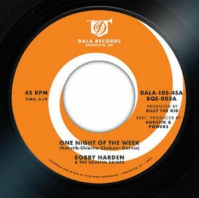 HARDEN, BOBBY & THE SOULFUL SAINTS | ONE NIGHT OF THE WEEK B/W RAISE YOUR MIND | 7IN VINYL