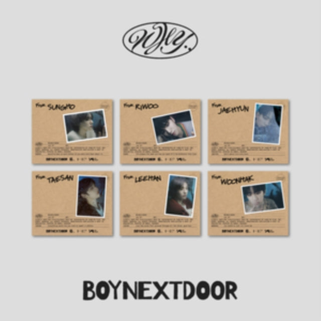 BOYNEXTDOOR | WHY.. (LETTER VER.) | CD