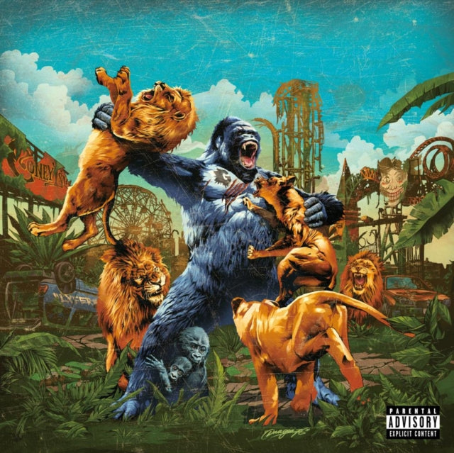 NEMS & SCRAM JONES | RISE OF THE SILVERBACK (GRAY MARBLE VINYL) | VINYL RECORD (LP)