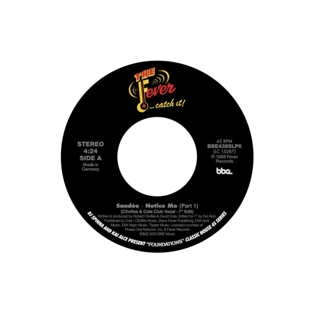 DJ SPINNA | DJ SPINNA & KAI ALCE PRESENT: FOUNDATIONS | 7IN VINYL