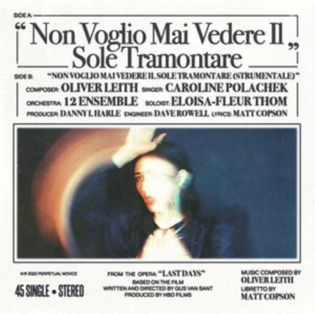 POLACHEK, CAROLINE | NON VOGLIO MAI VEDERE | 7IN VINYL