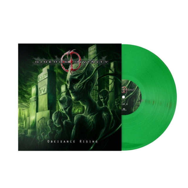 HIDEOUS DIVINITY | OBEISANCE RISING (ALIEN GREEN VINYL) | VINYL RECORD (LP)