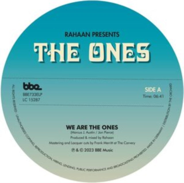 RAHAAN | WE ARE THE ONES/FIRE/FOREVER | 12IN VINYL