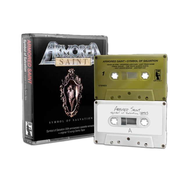 ARMORED SAINT | SYMBOL OF SALVATION 30TH ANNIVERSARY REMASTER PLUS DEMO (GOLD & WHITE CASSETTES/2MC) | MUSIC CASSETTE