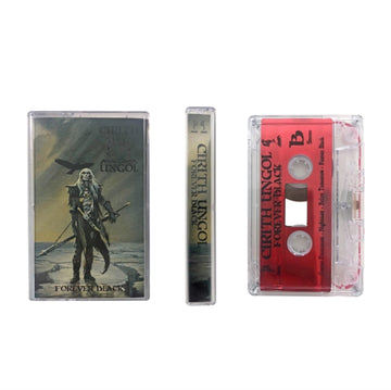 CIRITH UNGOL | FOREVER BLACK (TRANSPARENT RED CASSETTE) | MUSIC CASSETTE