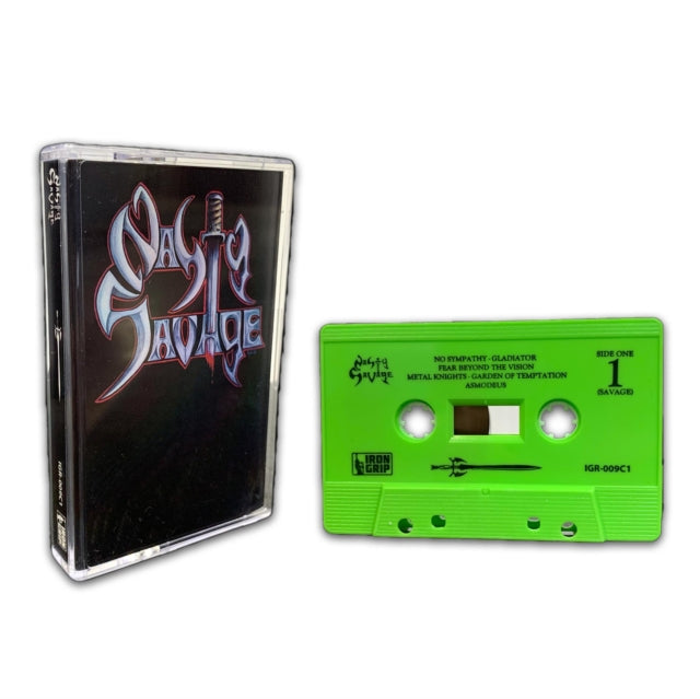 NASTY SAVAGE | NASTY SAVAGE (LIME GREEN CASSETTE) | MUSIC CASSETTE