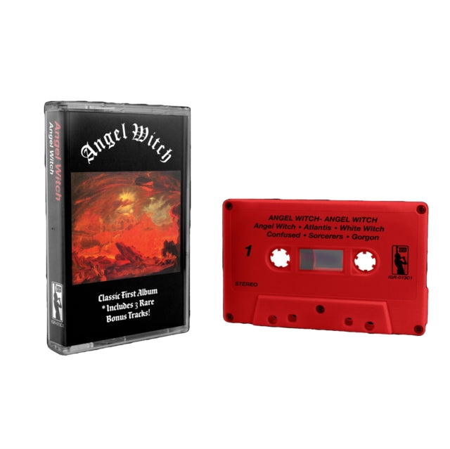 ANGEL WITCH | ANGEL WITCH + 3 BONUS TRACKS (RED CASSETTE) | MUSIC CASSETTE