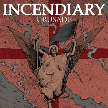 INCENDIARY | CRUSADE (CLOUDY RED VINYL) | VINYL RECORD (LP)