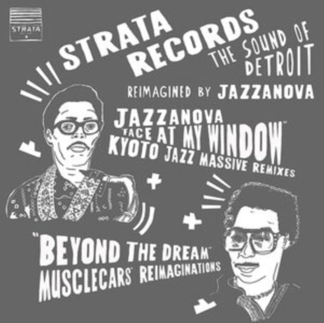 JAZZANOVA | FACE AT MY WINDOW (KYOTO JAZZ MASSIVE REMIXES) / BEYOND THE DREAM (MUSCLECARS' REIMAGINATIONS) | VINYL RECORD (LP)