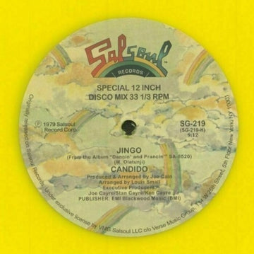 JINGO/THOUSAND FINGER MAN (YELLOW VINYL) | 12IN VINYL