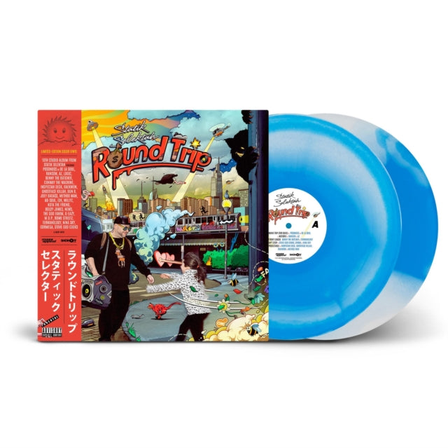 STATIK SELEKTAH | ROUND TRIP (COLOR VINYL/2LP) | VINYL RECORD (LP)