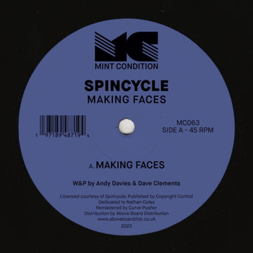 MAKING FACES | 12IN VINYL