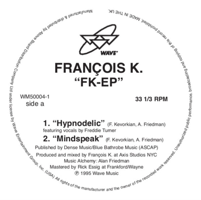 FRANCOIS K | FK-EP | 12IN VINYL