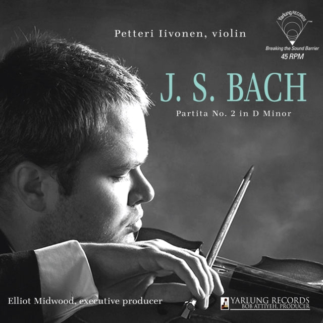 BACH, J.S. | PARTITA NO. 2 IN D MINOR (PETTERI IIVONEN) (180G/45RPM) | VINYL RECORD (LP)