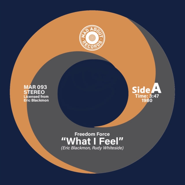 FREEDOM FORCE | WHAT I FEEL/STOP RUNNING | 7IN VINYL