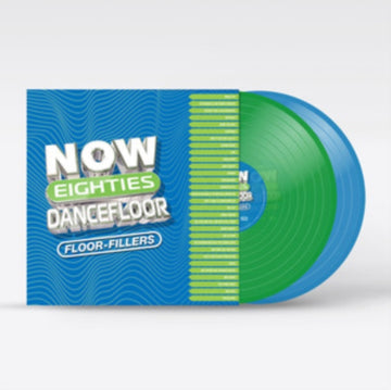 NOW THAT'S WHAT I CALL 80'S DANCEFLOOR: FLOORFILLERS (2LP/BLUE & GREEN VINYL) | VINYL RECORD (LP)
