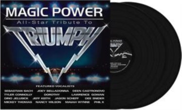 MAGIC POWER: ALL STAR TRIBUTE TO TRIUMPH (2LP) | VINYL RECORD (LP)