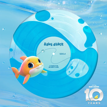 BABY SHARK 10 YEARS (LIMITED EDITION/LIQUID FILLED VINYL/NUMBERED) | VINYL RECORD (LP)