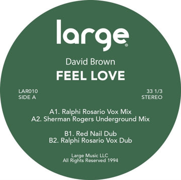 FEEL LOVE | 12IN VINYL
