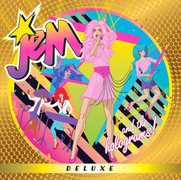 JEM & THE HOLOGRAMS (DELUXE/LEMONADE GLITTER VINYL) | VINYL RECORD (LP)