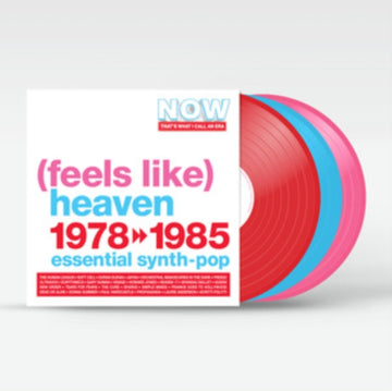 NOW THAT'S WHAT I CALL AN ERA - (FEELS LIKE) HEAVEN: 1978-1985 (RED/BLUE/PINK VINYL/3LP) | VINYL RECORD (LP)