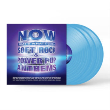 NOW THAT'S WHAT I CALL SOFT ROCK & POWER POP ANTHEMS (SOFT BLUE VINYL/3LP) | VINYL RECORD (LP)