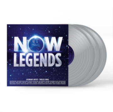NOW - LEGENDS (SILVER VINYL/3LP) | VINYL RECORD (LP)