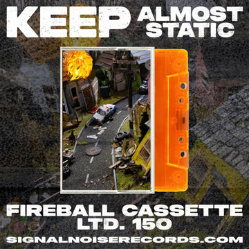 ALMOST STATIC (ORANGE CASSETTE) | MUSIC CASSETTE