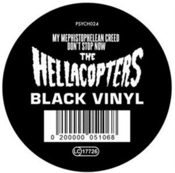 HELLACOPTERS | MY MEPHISTOPHELEAN CREED / DON'T STOP NOW | 12IN VINYL