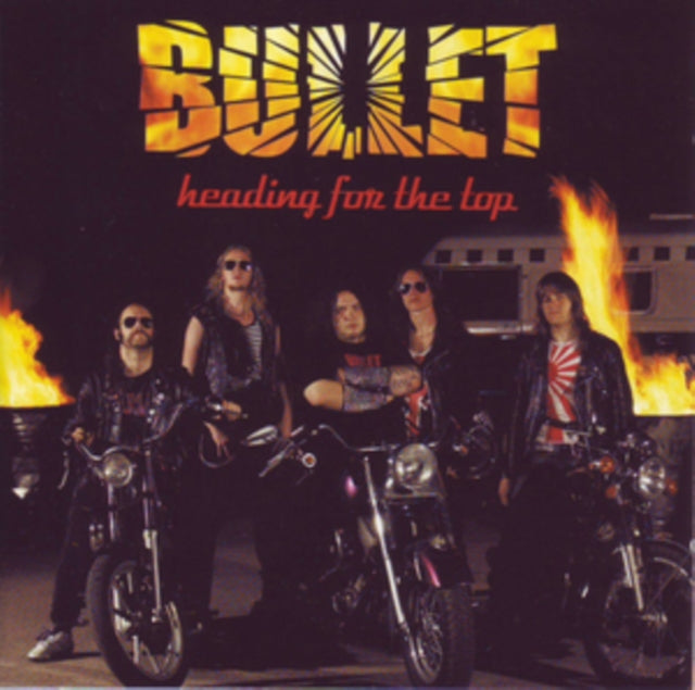 BULLET | HEADING FOR THE TOP (CLEAR VINYL) | VINYL RECORD (LP)