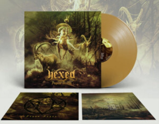 HEXED | PAGANS RISING (GOLD VINYL) | VINYL RECORD (LP)