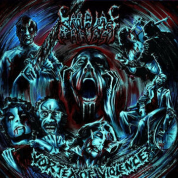 VORTEX OF VIOLENCE (ELECTRIC BLUE/HEAVY HOT PINK SPLATTER VINYL) | VINYL RECORD (LP)