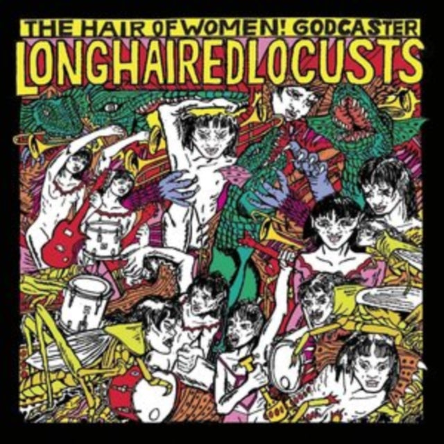 GODCASTER | LONG HAIRED LOCUSTS (DL CARD) | VINYL RECORD (LP)