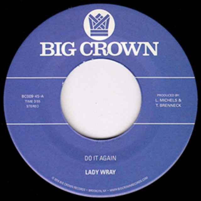 LADY WRAY | DO IT AGAIN / IN LOVE WITH YOU | VINYL RECORD (LP)