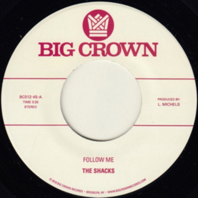 SHACKS | FOLLOW ME / TEXAS | 7IN VINYL