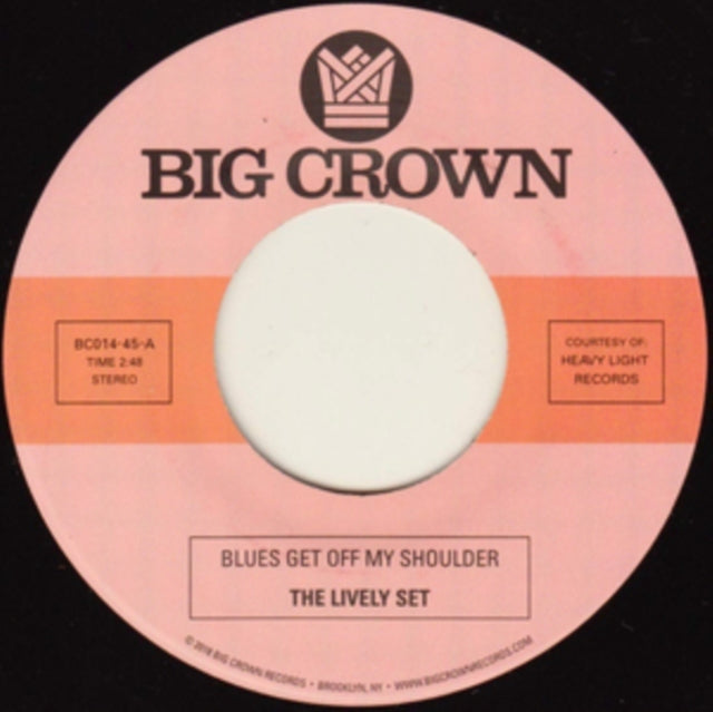 LIVELY SET / THE THREEE DUDES | BLUES GET OFF MY SHOULDER B/W I'M BEGGING YOU | 7IN VINYL