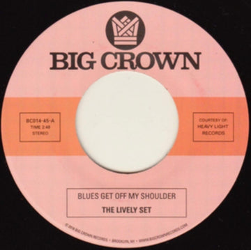 LIVELY SET / THE THREEE DUDES | BLUES GET OFF MY SHOULDER B/W I'M BEGGING YOU | 7IN VINYL