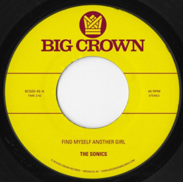SONICS; SCAM | FIND MYSELF ANOTHER GIRL / SPOOKY | 7IN VINYL