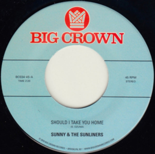 SUNNY & THE SUNLINERS | SHOULD I TAKE YOU HOME / MY DREAM | VINYL RECORD (LP)