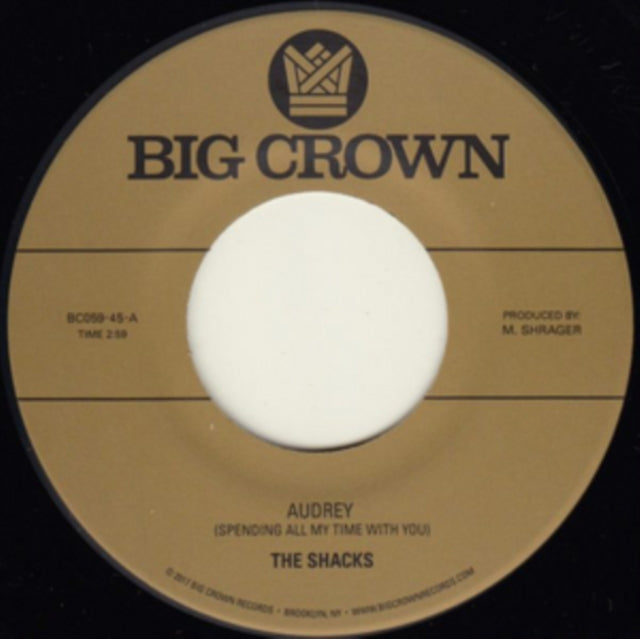 SHACKS | AUDREY/FLY FISHING | 7IN VINYL