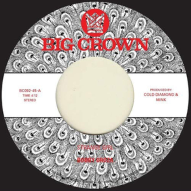 OROZA, BOBBY | STRANGE GIRL B/W DOWN ON MY KNEES | 7IN VINYL