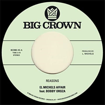 EL MICHELS AFFAIR | REASONS / HIPPS | 7IN VINYL
